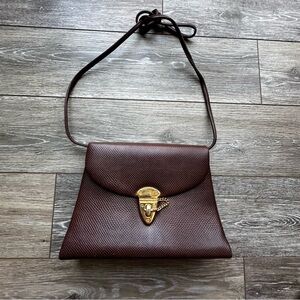 Barganza‎ Textured Crossbody Purse, Minimalist Style With Latch Lock